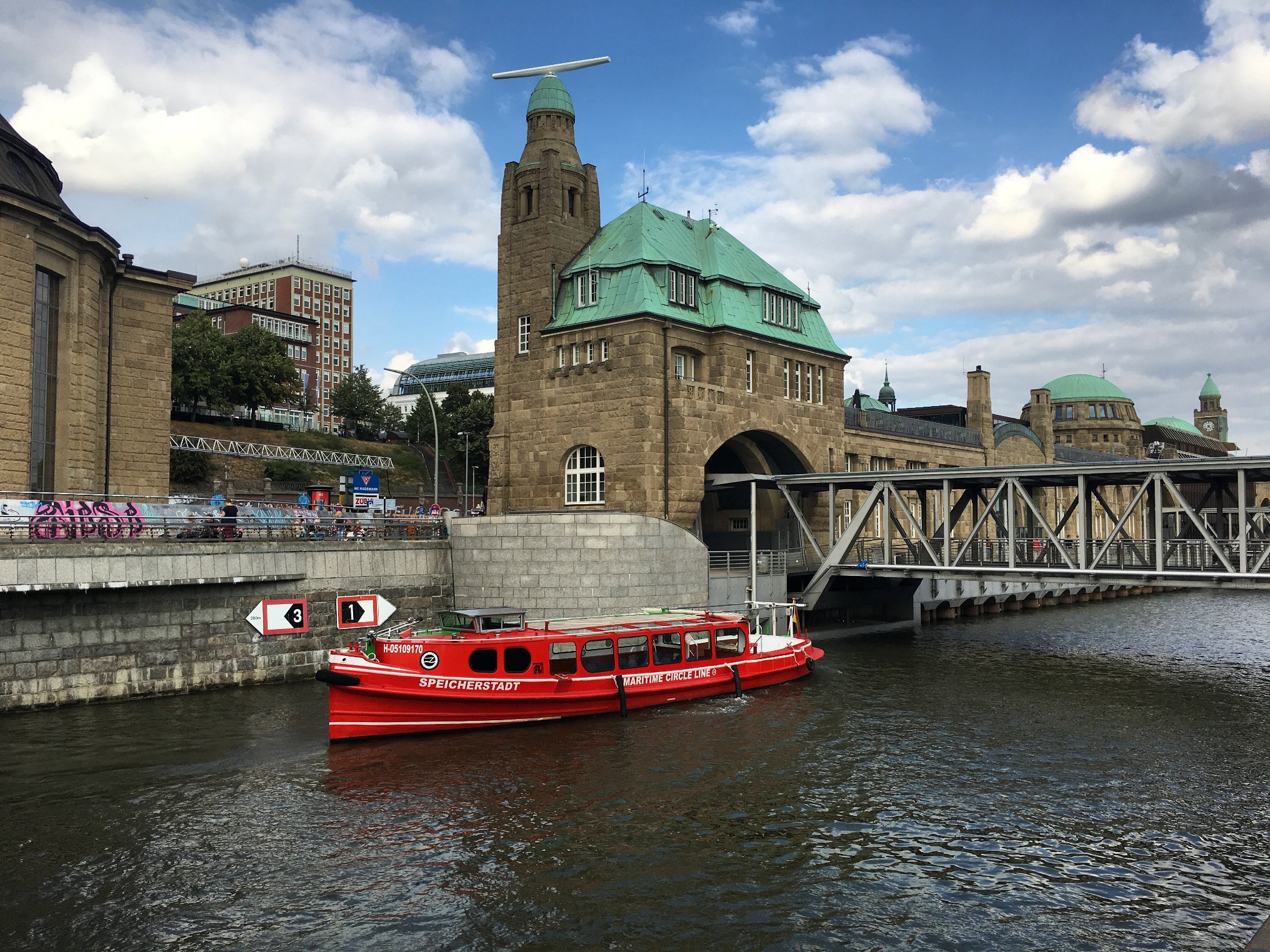 Hamburg, Germany: I’m on a Boat